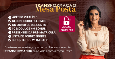 Transformação em Mesa Posta